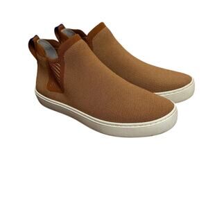 Rothy's Chelsea Fawn Brown Pull On Bootie Sneaker Size 9